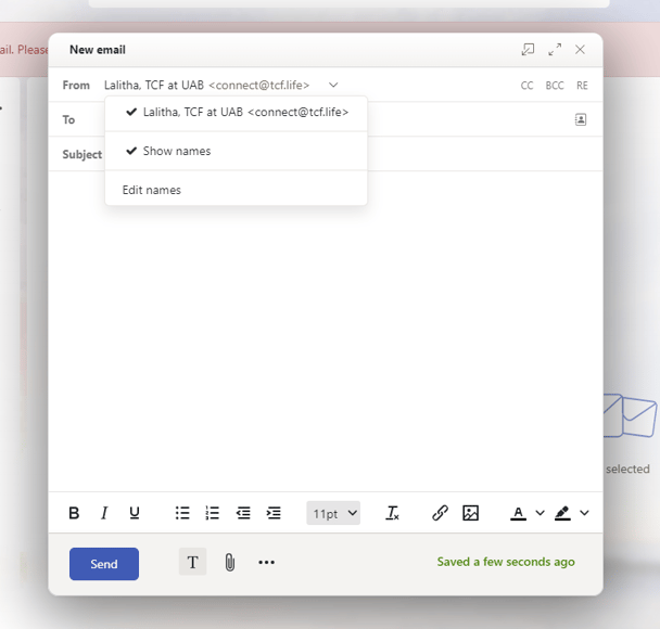 Email Instructions